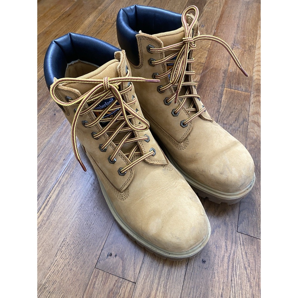 Waterproof Insulated Work Boots‎ Soft Toe Timberland PRO Wheat Men 8.5M
